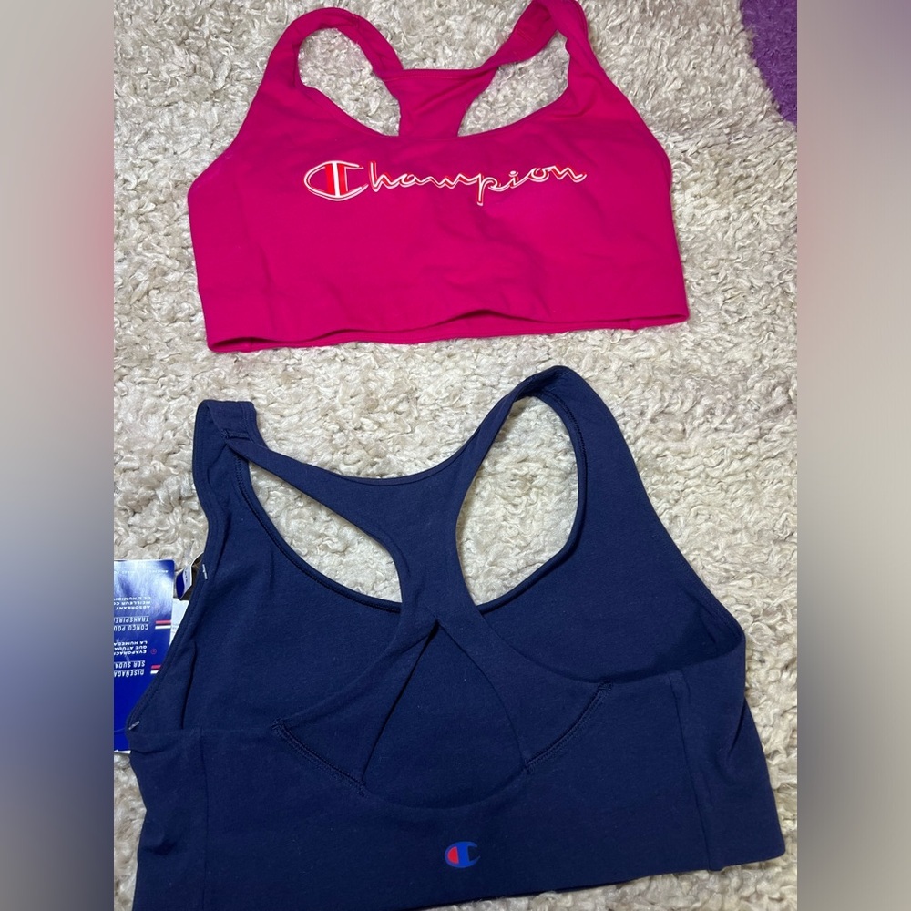 Champion Sports Bras in Pink and Blue - Picture 5 of 9